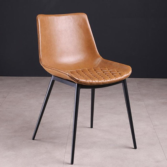 Chaise de salle à manger en cuir Everleigh (lot de 2) 