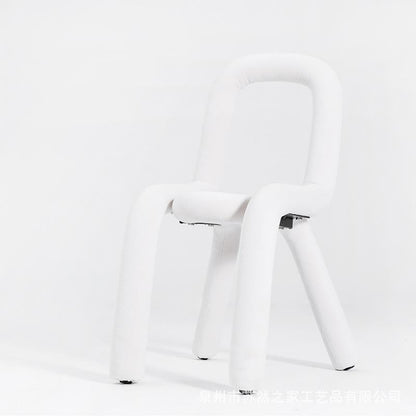 Chaise de salle à manger sans accoudoirs design Borowski (lot de 2)