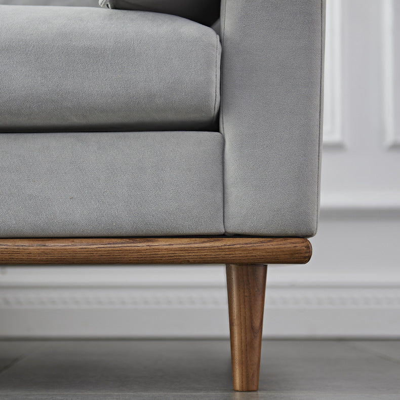 Canapé à accoudoirs carrés Hana