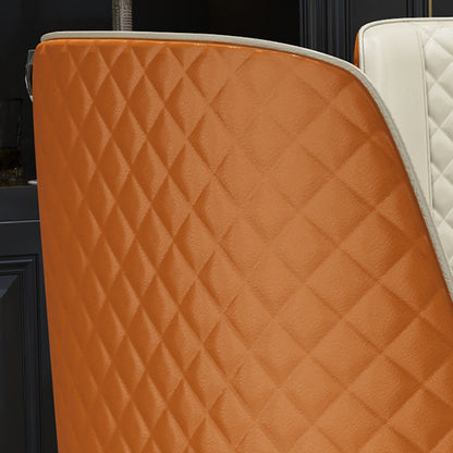 Chaise de salle à manger rembourrée à dossier haut Lawrence