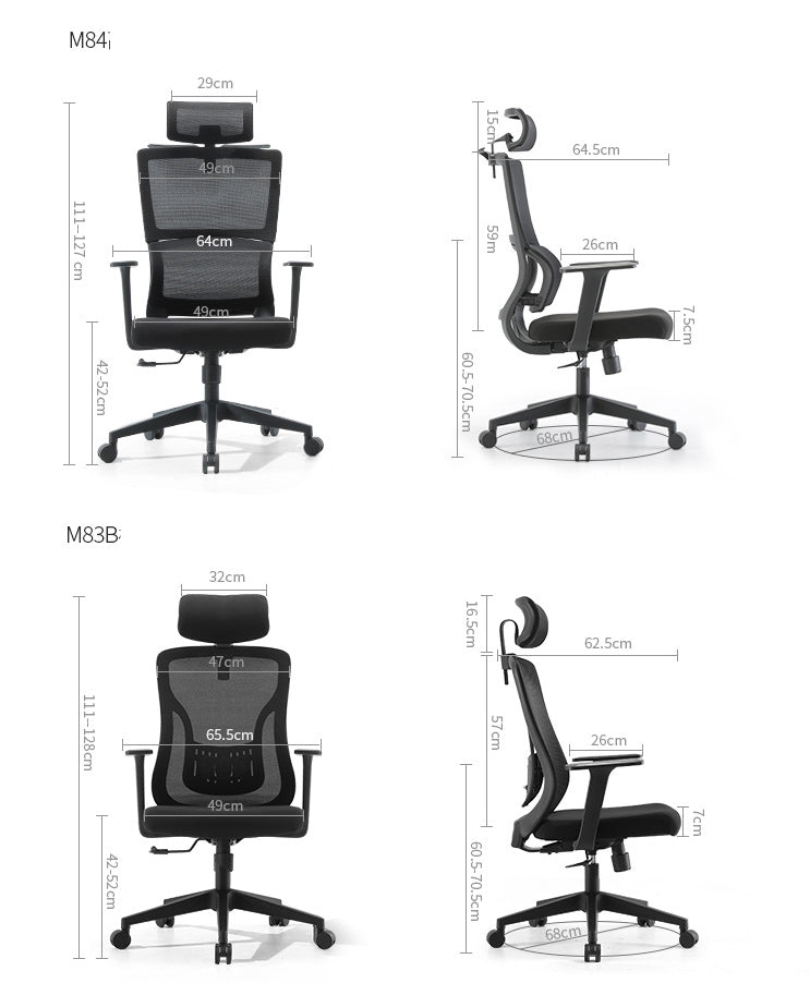 Chaise de bureau ergonomique