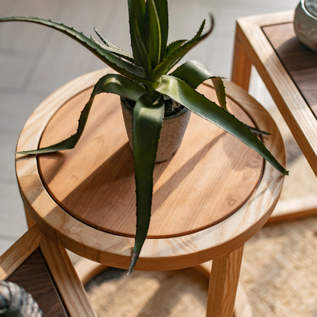 Table d'appoint Enrique en frêne