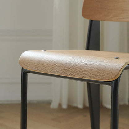 Chaise d'appoint en bois Gracey (lot de 2)