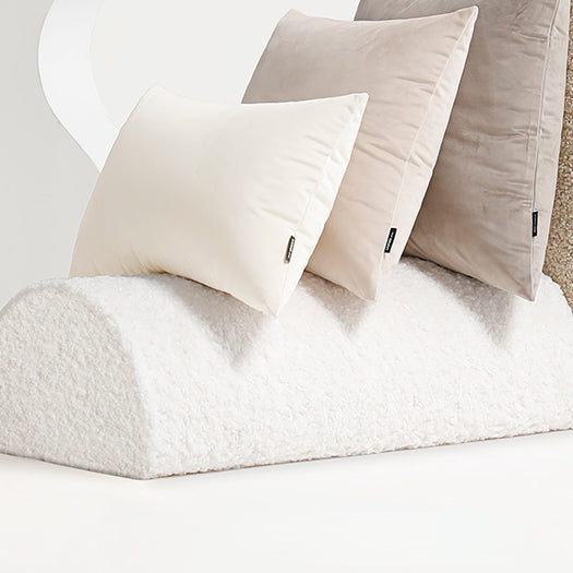 Housse de coussin et insert en velours Gerta