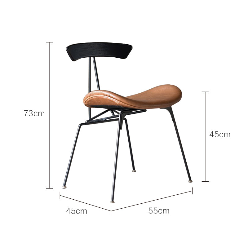 Table à manger en bois massif ANTONIO, style nordique, moderne, minimaliste, scandinave