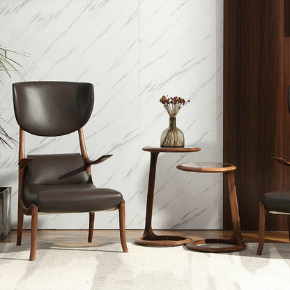 Table d'appoint en bois massif Banroft