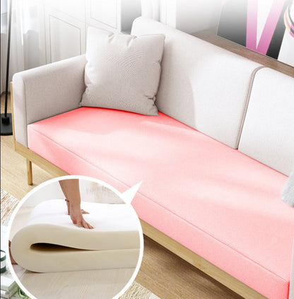 Canapé nordique simple en bois massif ELEANOR (1 à 3 places, 6 couleurs au choix)