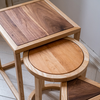 Table d'appoint Enrique en frêne