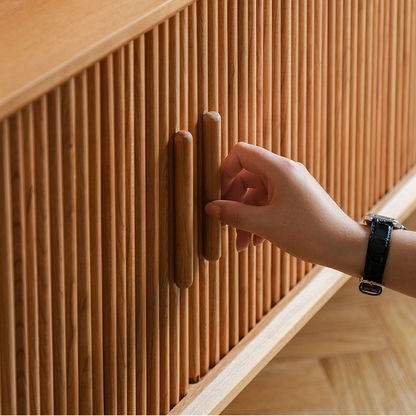 Meuble TV Griffing en cerisier