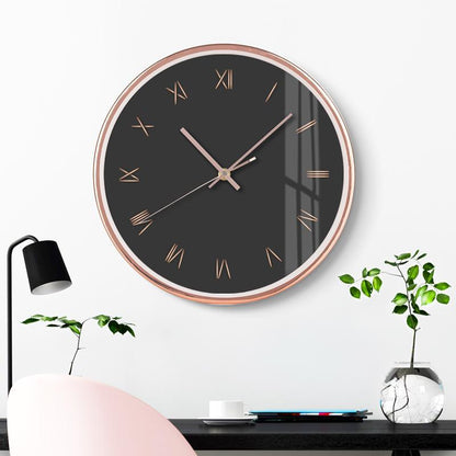 Horloge murale Pop Art MARCELLO Gold Series