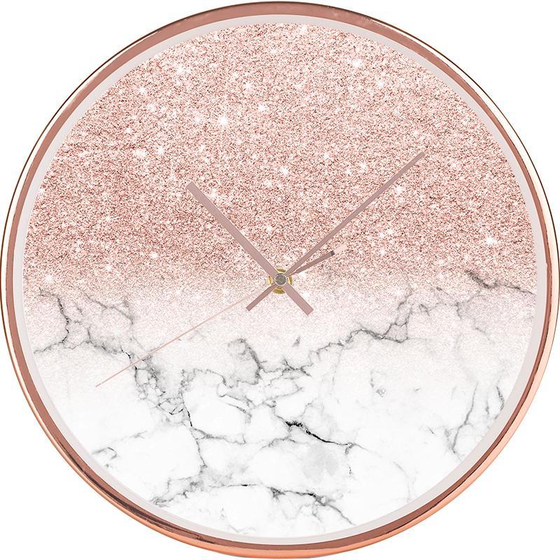 Horloge murale Pop Art MARCELLO Gold Series