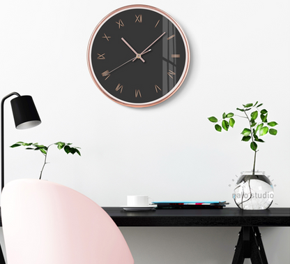 Horloge murale Pop Art MARCELLO Gold Series