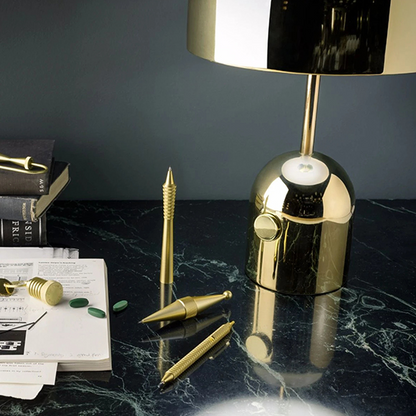 Lampe de table champignon en métal Kronburgh