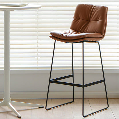 Tabouret de bar en métal Evelin (lot de 2) 