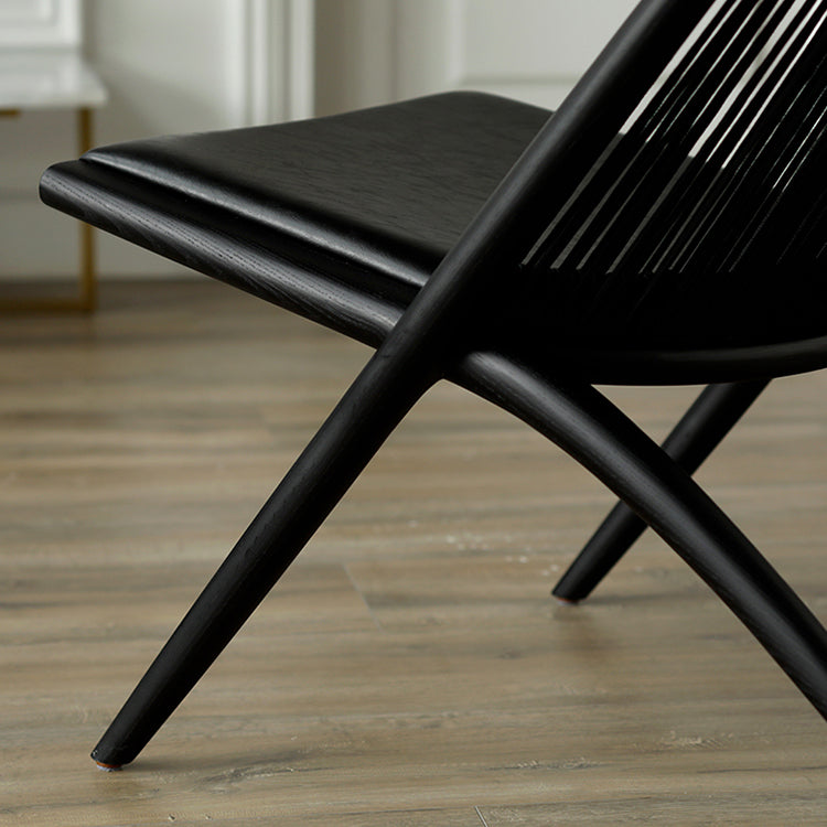 Chaise longue en bois massif Ardoin