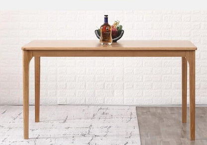 JAKIRA Table à manger et chaise en bois massif japonais nordique scandinave