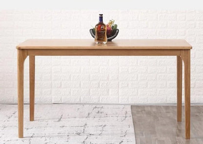 JAKIRA Table à manger et chaise en bois massif japonais nordique scandinave