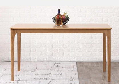 JAKIRA Table à manger et chaise en bois massif japonais nordique scandinave