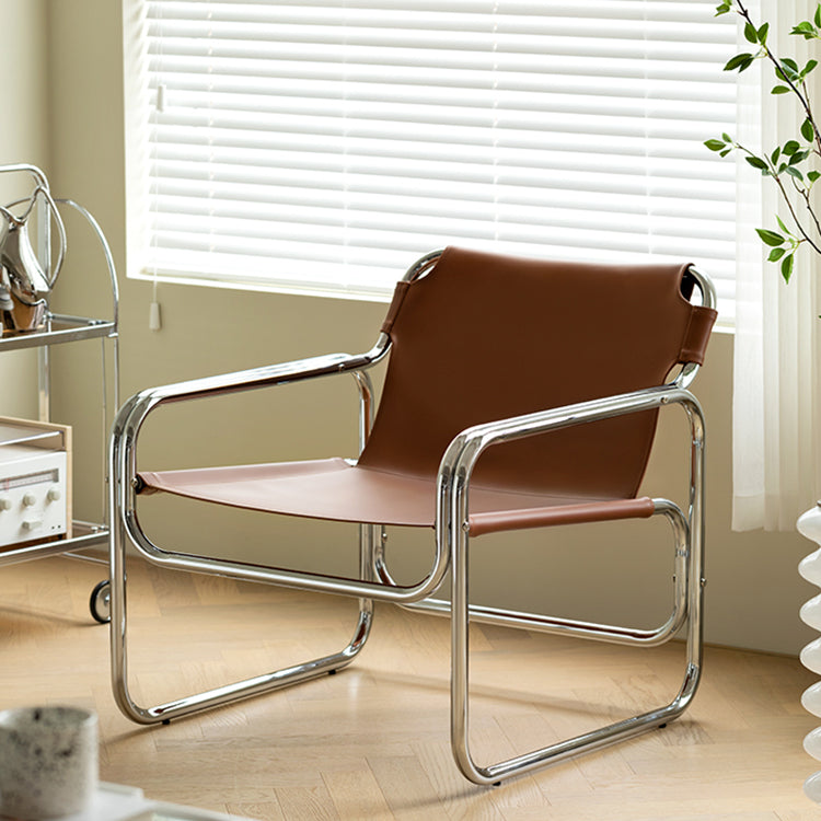 Fauteuil de salon en similicuir Barwyn