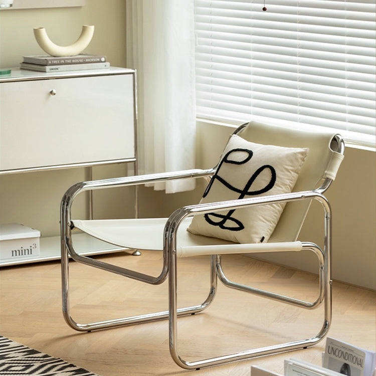 Fauteuil de salon en similicuir Barwyn