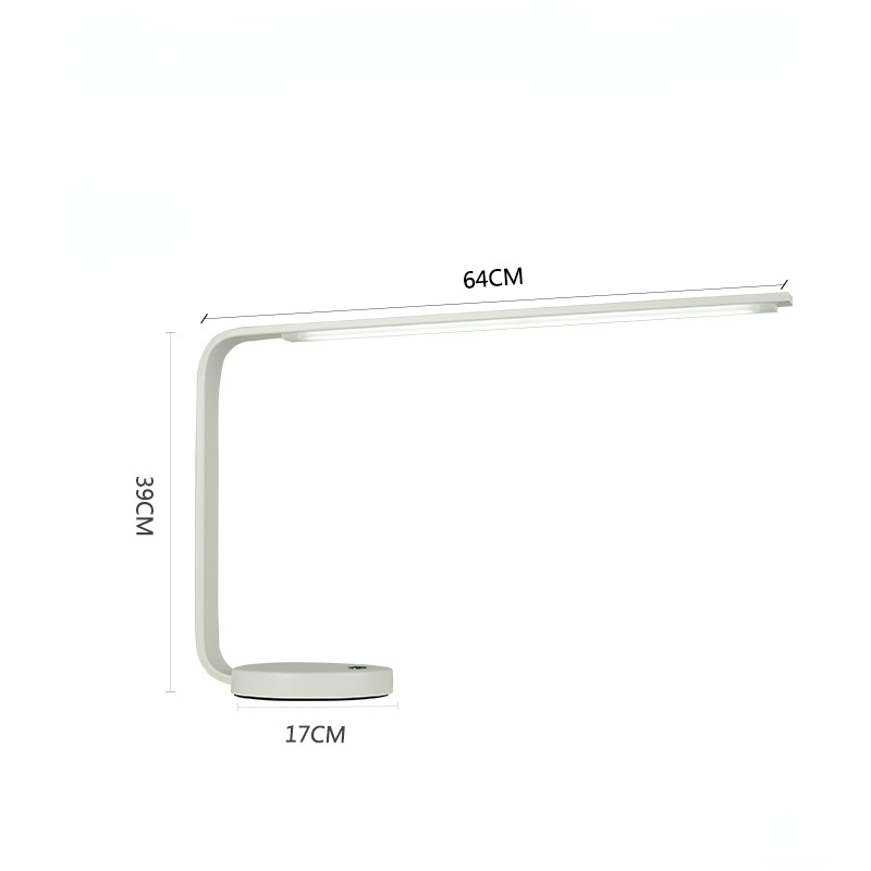 Lampe de bureau Akiana noir/blanc