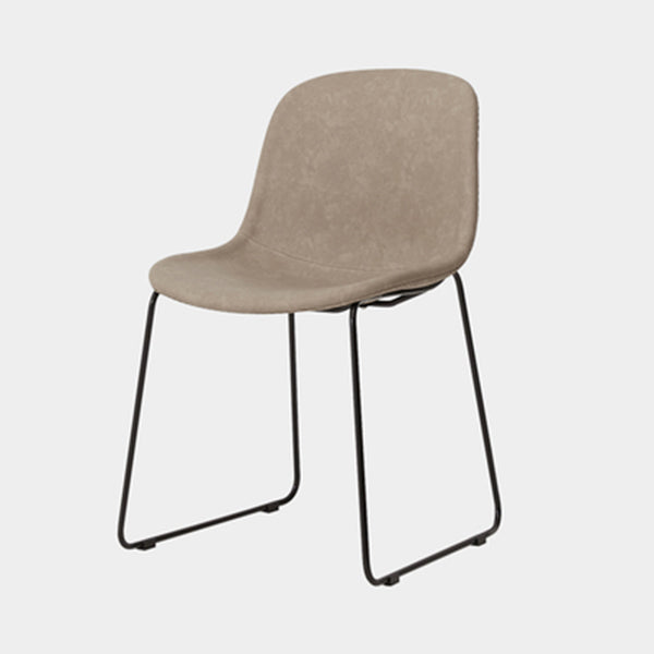 Chaise de salle à manger en similicuir Kody (lot de 2) 