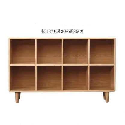 Bibliothèque Madison en teck Cube Nordic en bois massif