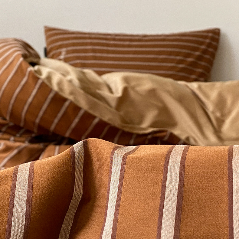 Ensemble de draps à rayures Arrian