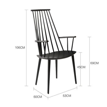 Table à manger en bois massif FINN Table de conférence en bois dur de design nordique scandinave