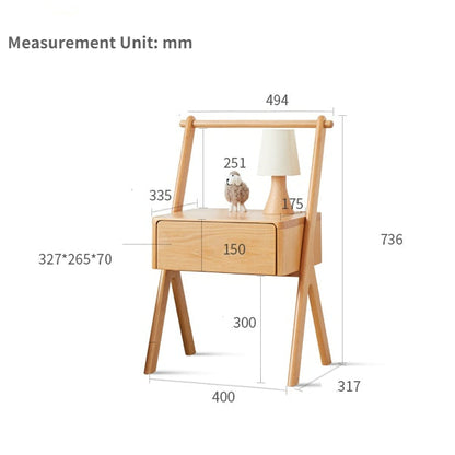 Table de chevet à tiroirs Doyle 