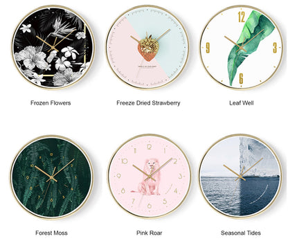 Horloge murale Pop Art BENITO Série Nature