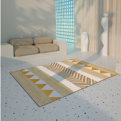 Tapis jaune Amélie
