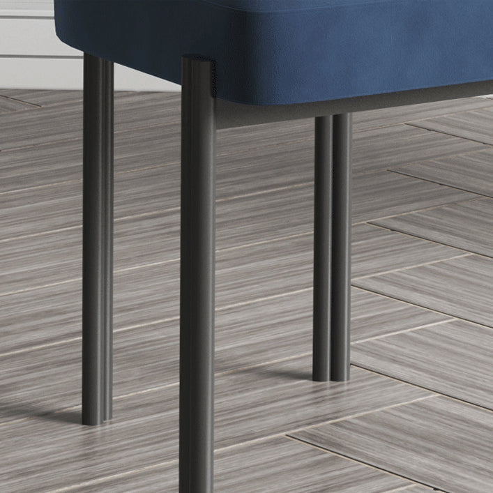 Chaise rembourrée en velours Cohen (lot de 2)