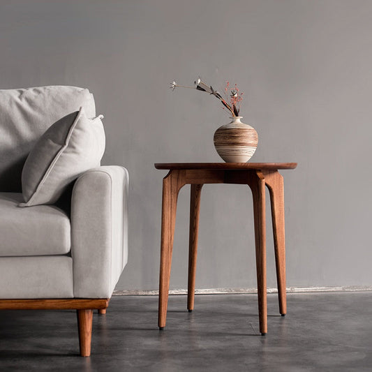 Tabouret/table d'appoint rond Aulbree