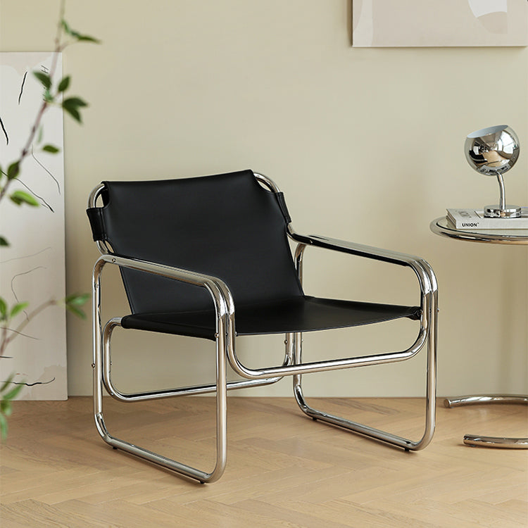 Fauteuil de salon en similicuir Barwyn