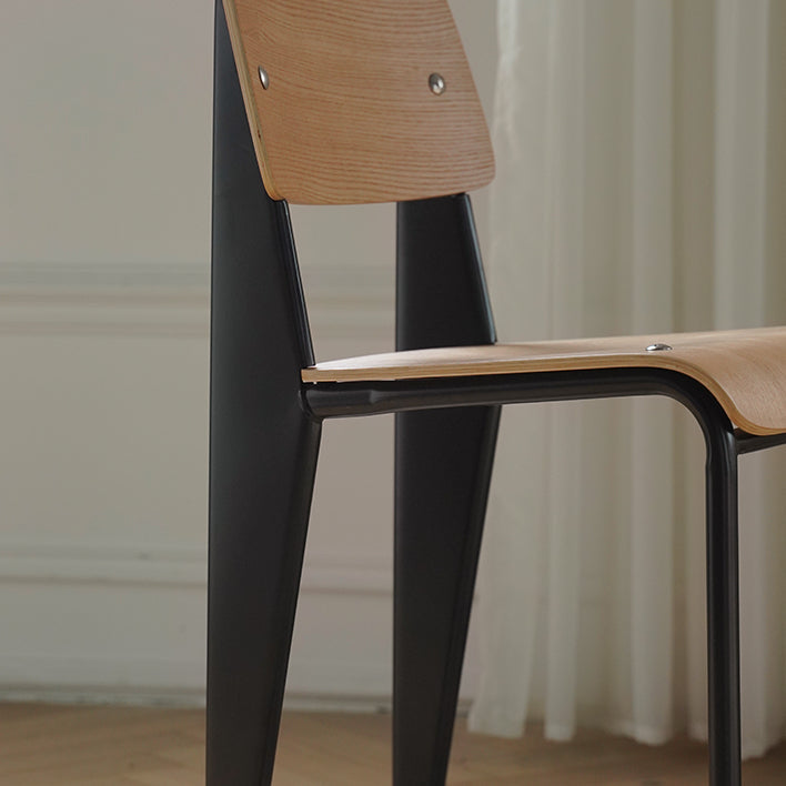 Chaise d'appoint en bois Gracey (lot de 2)