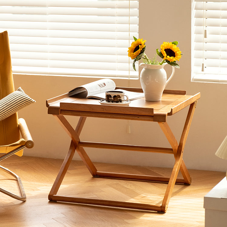 Table basse pliante sur piédestal Elvira