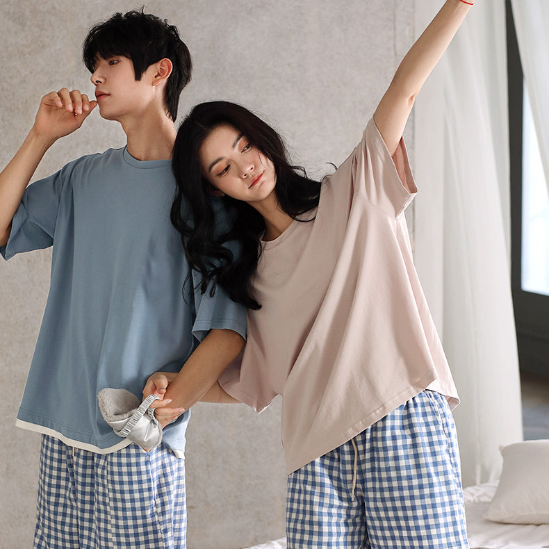 Ensemble pyjama pour couple Brilie 
