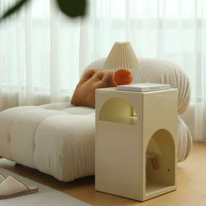 Table de chevet carrée minimaliste Chatham 