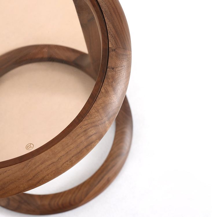 Table d'appoint en bois massif Banroft