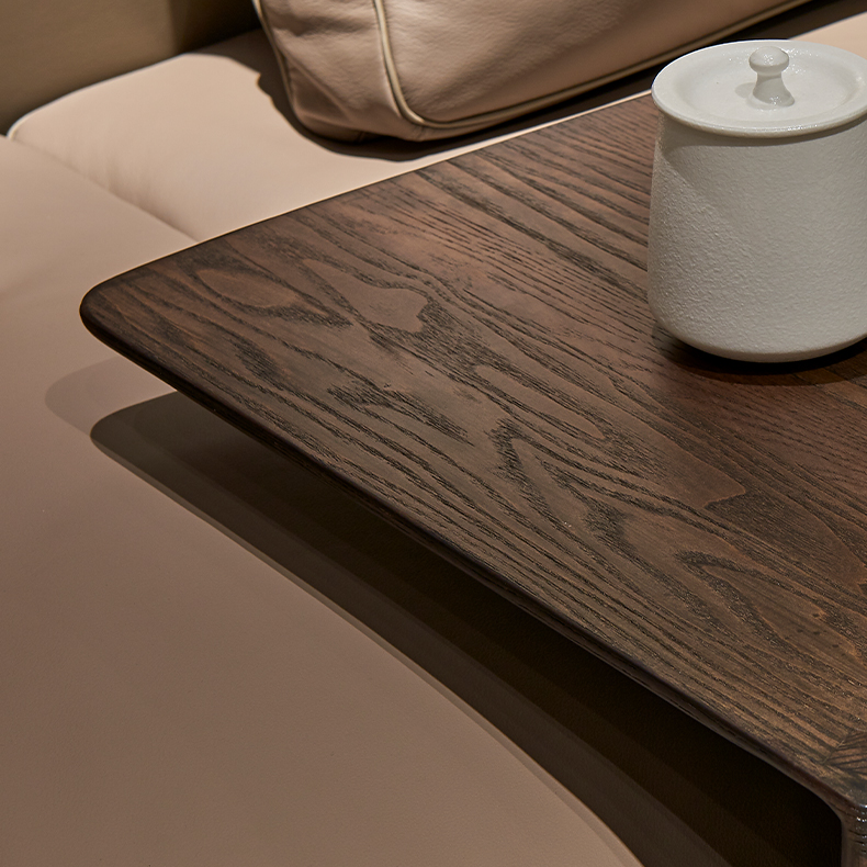 Ensemble de tables d'appoint en bois de frêne