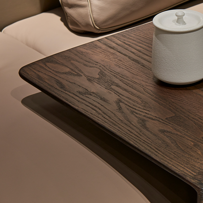 Ensemble de tables d'appoint en bois de frêne