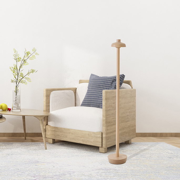 Lampadaire à bouton vertical Brightech