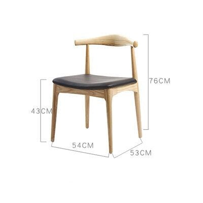 Table à manger moderne AMIRA en bois massif de style nordique 