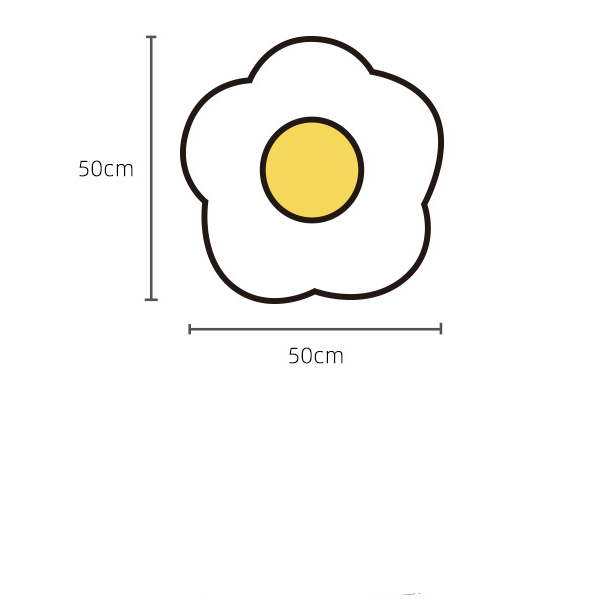 Coussin fleuri Interlude