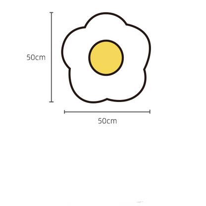 Coussin fleuri Interlude