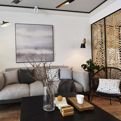 Table basse japonaise scandinave Bailey RADISSON moderne et minimaliste