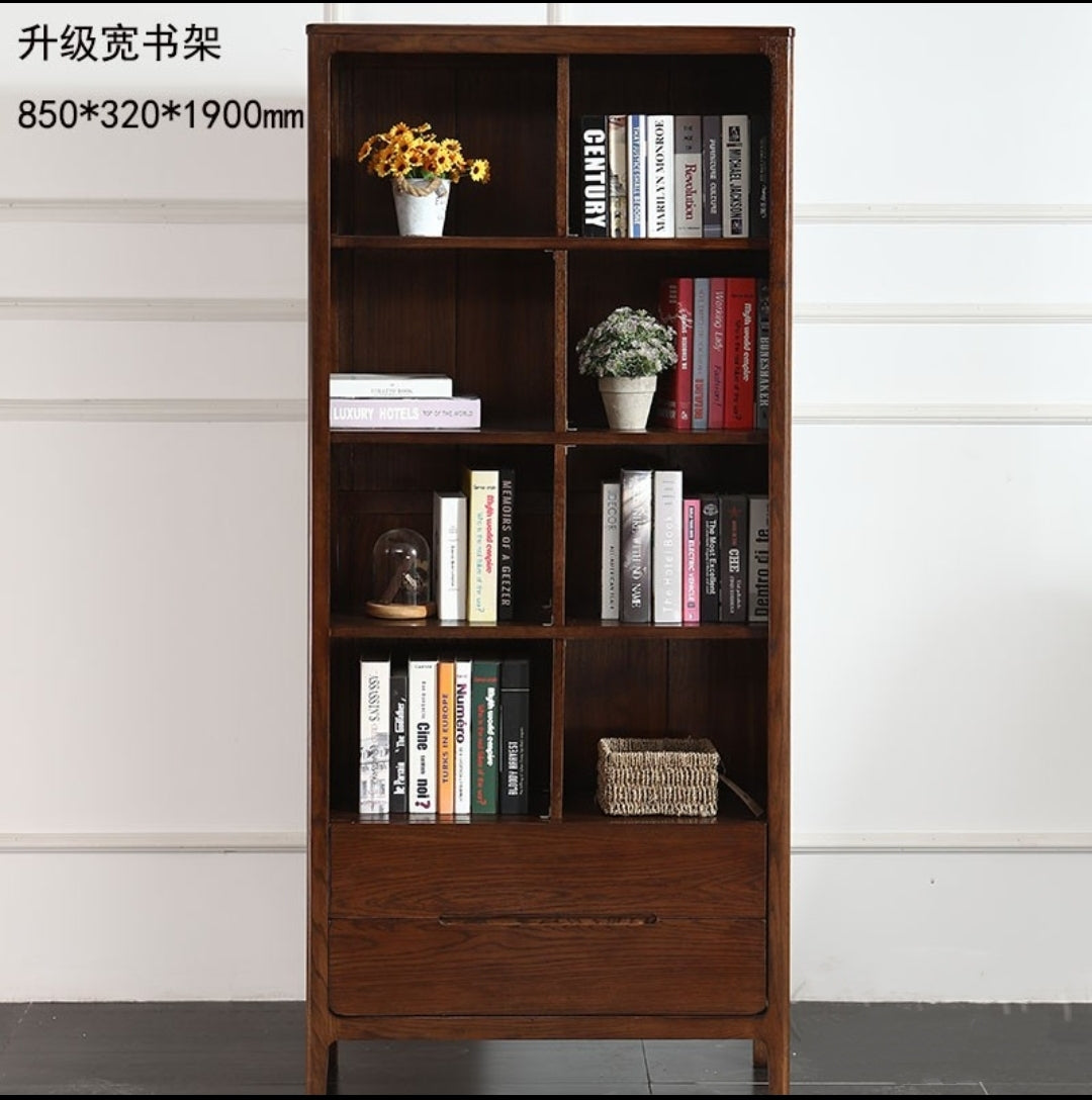 Bibliothèque scandinave LEONARDO Étagère à livres Style nordique