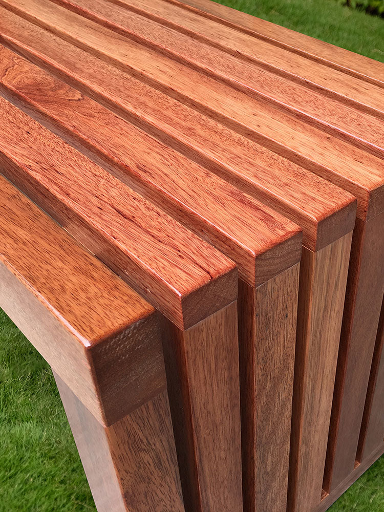 Chaise de parc JAMESON Banc d'extérieur Sièges de loisirs de jardin