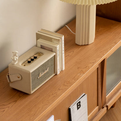 Meuble TV en bois massif Bradwell